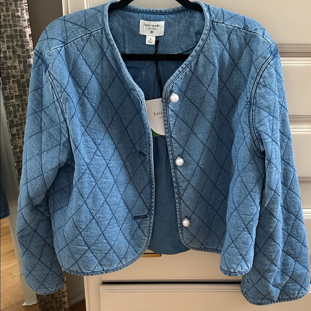 Kate Spade x Target Denim Quilted Jacket